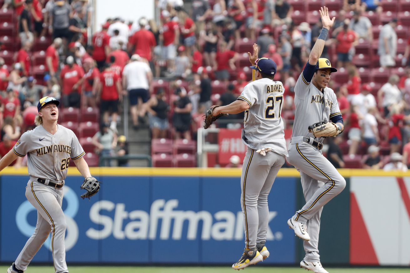 MLB: Milwaukee Brewers at Cincinnati Reds