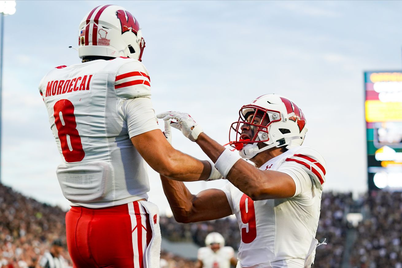 NCAA Football: Wisconsin at Purdue