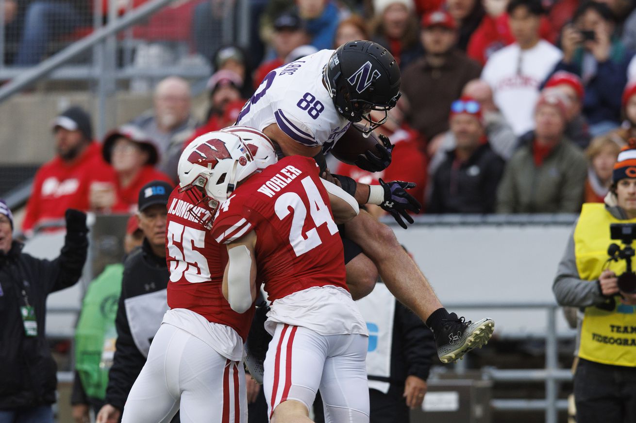 NCAA Football: Northwestern at Wisconsin