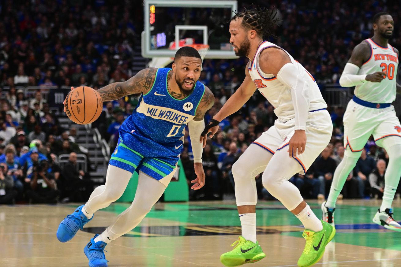 NBA: New York Knicks at Milwaukee Bucks