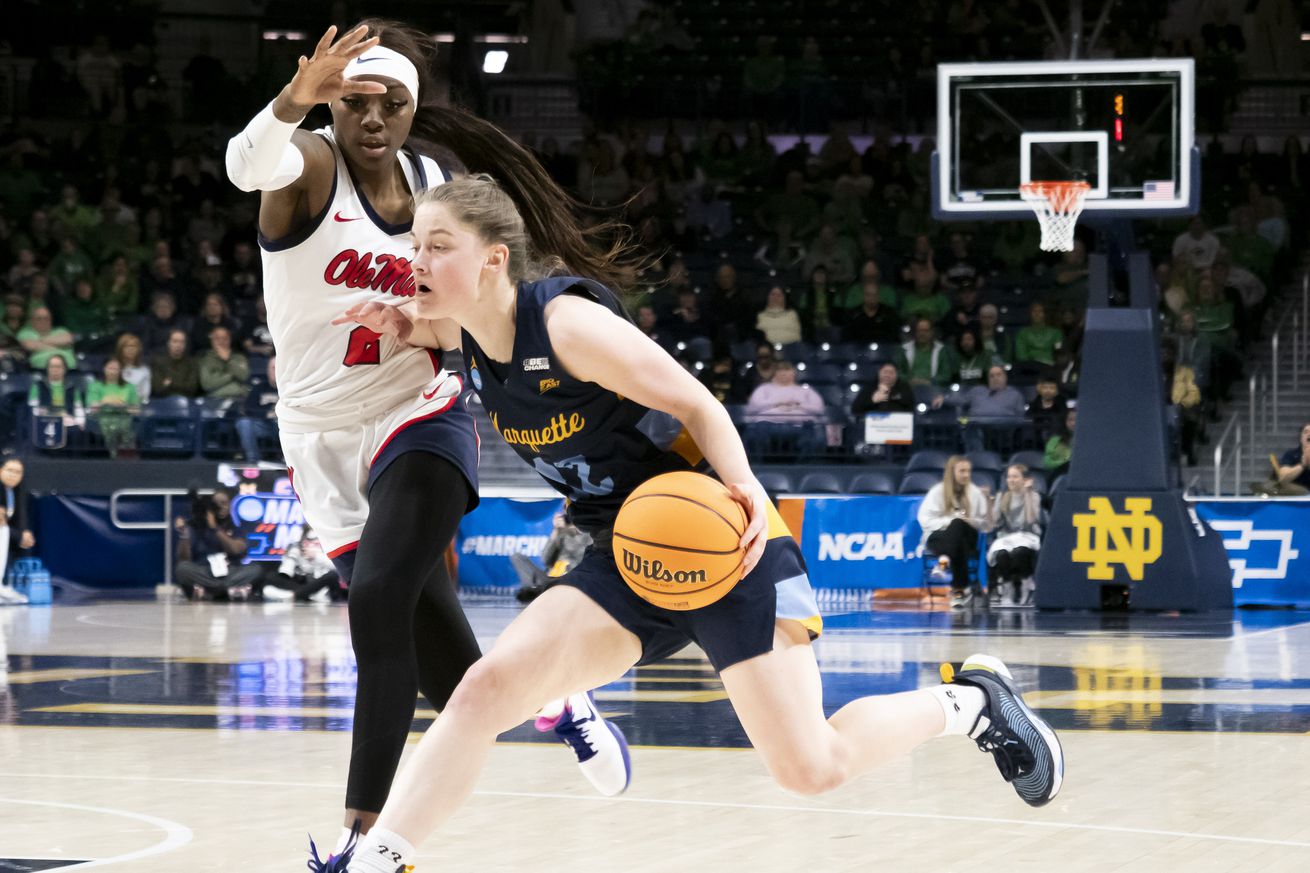NCAA BASKETBALL: MAR 23 Div I Women’s Championship First Round - Marquette vs Ole Miss