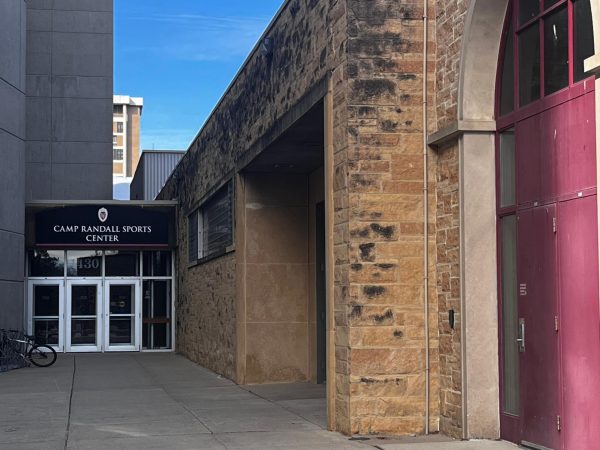 Badger Herald archival photo of the former Camp Randall Sports Center.