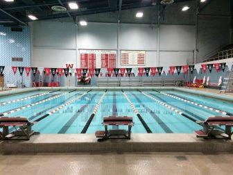 Badger Herald archival photo of a UW swimming facility.