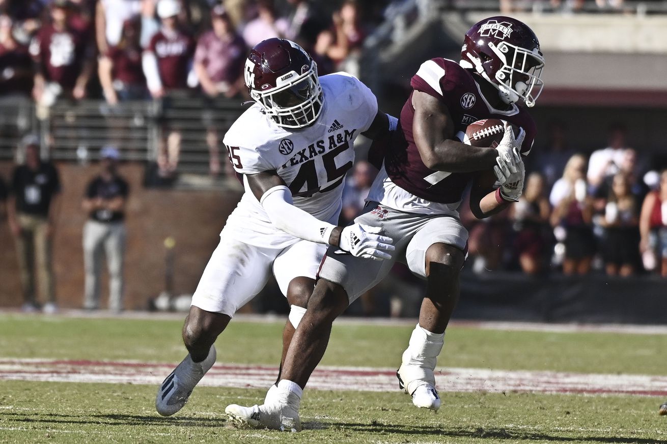 NCAA Football: Texas A&M at Mississippi State