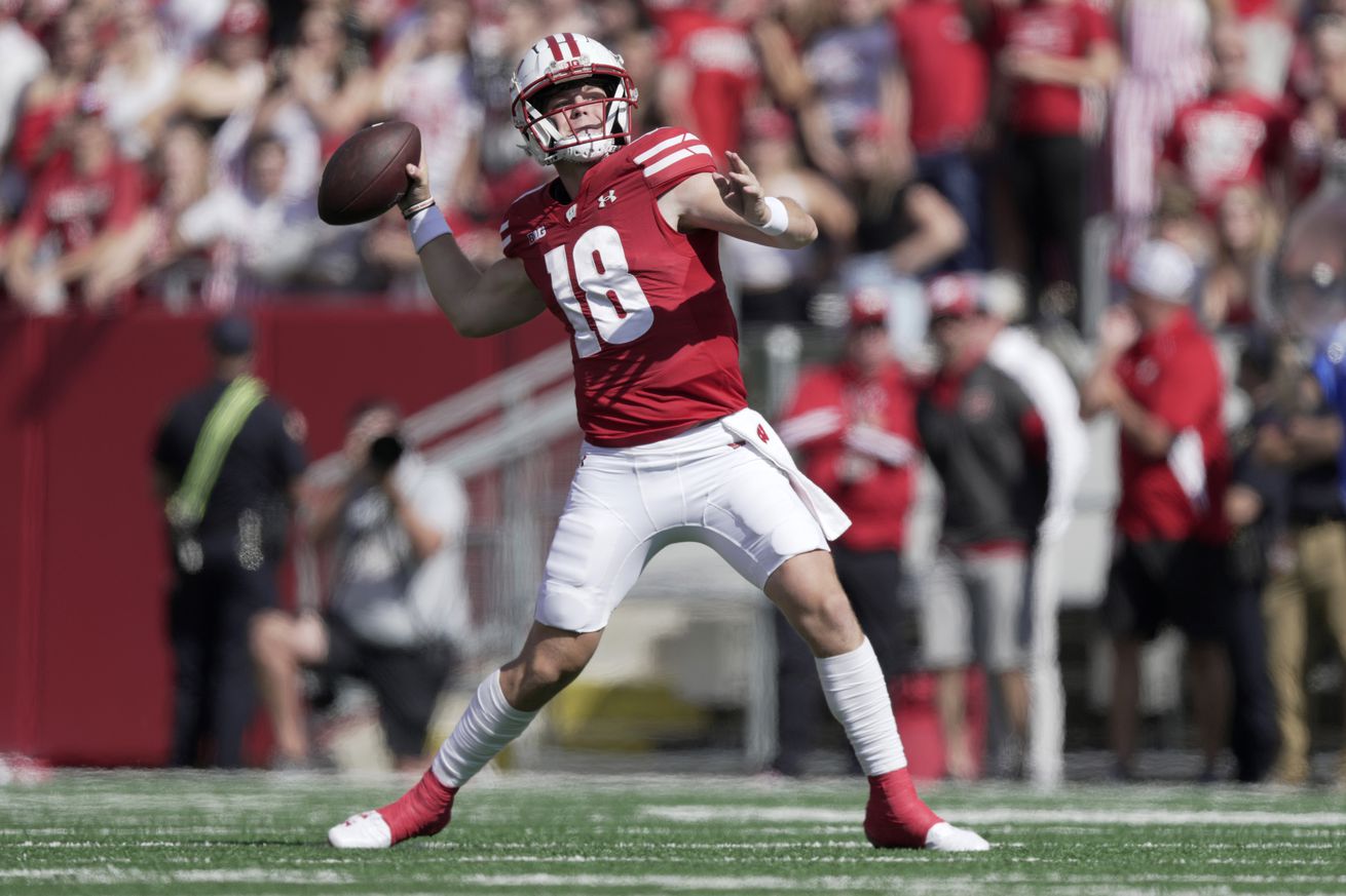 NCAA Football: Purdue at Wisconsin