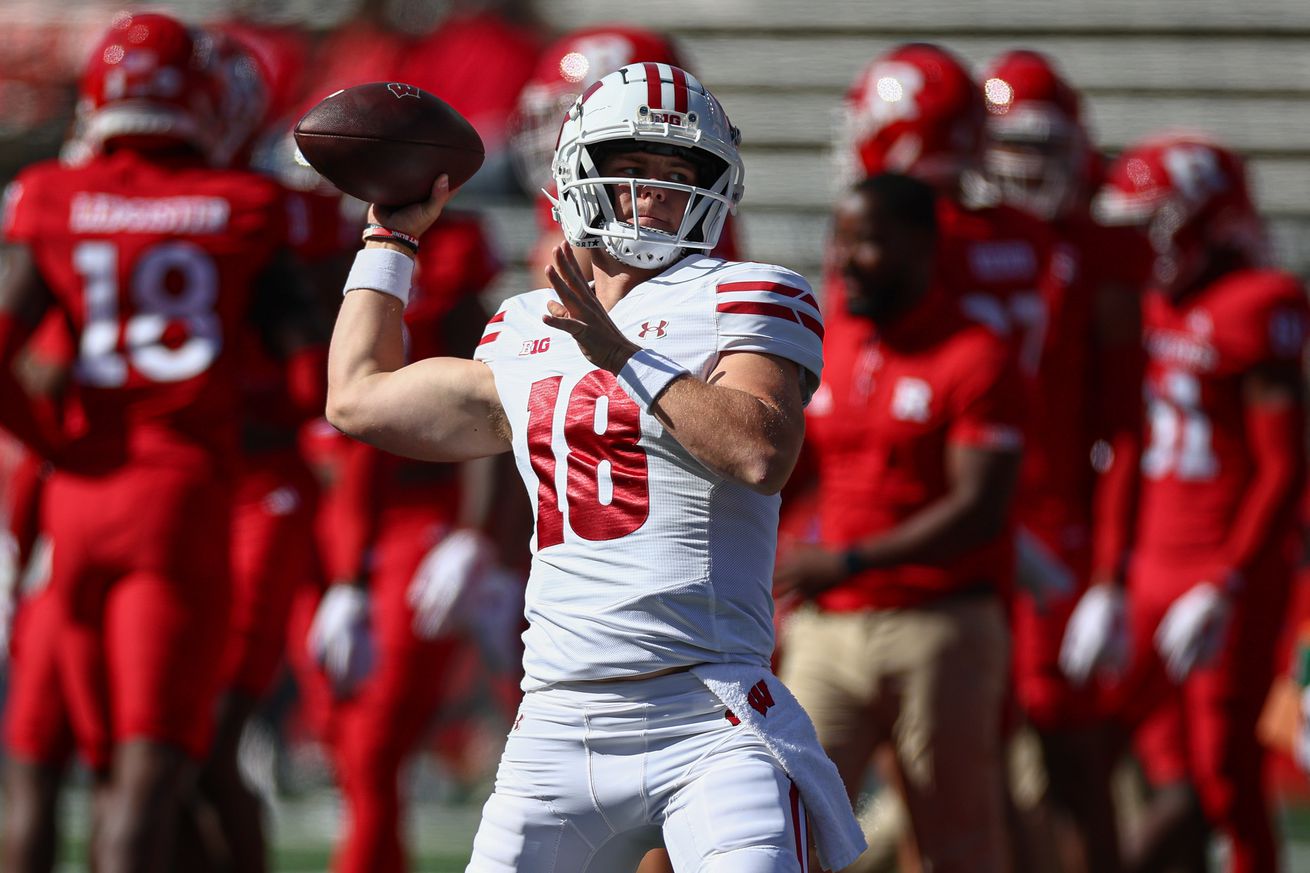 NCAA Football: Wisconsin at Rutgers
