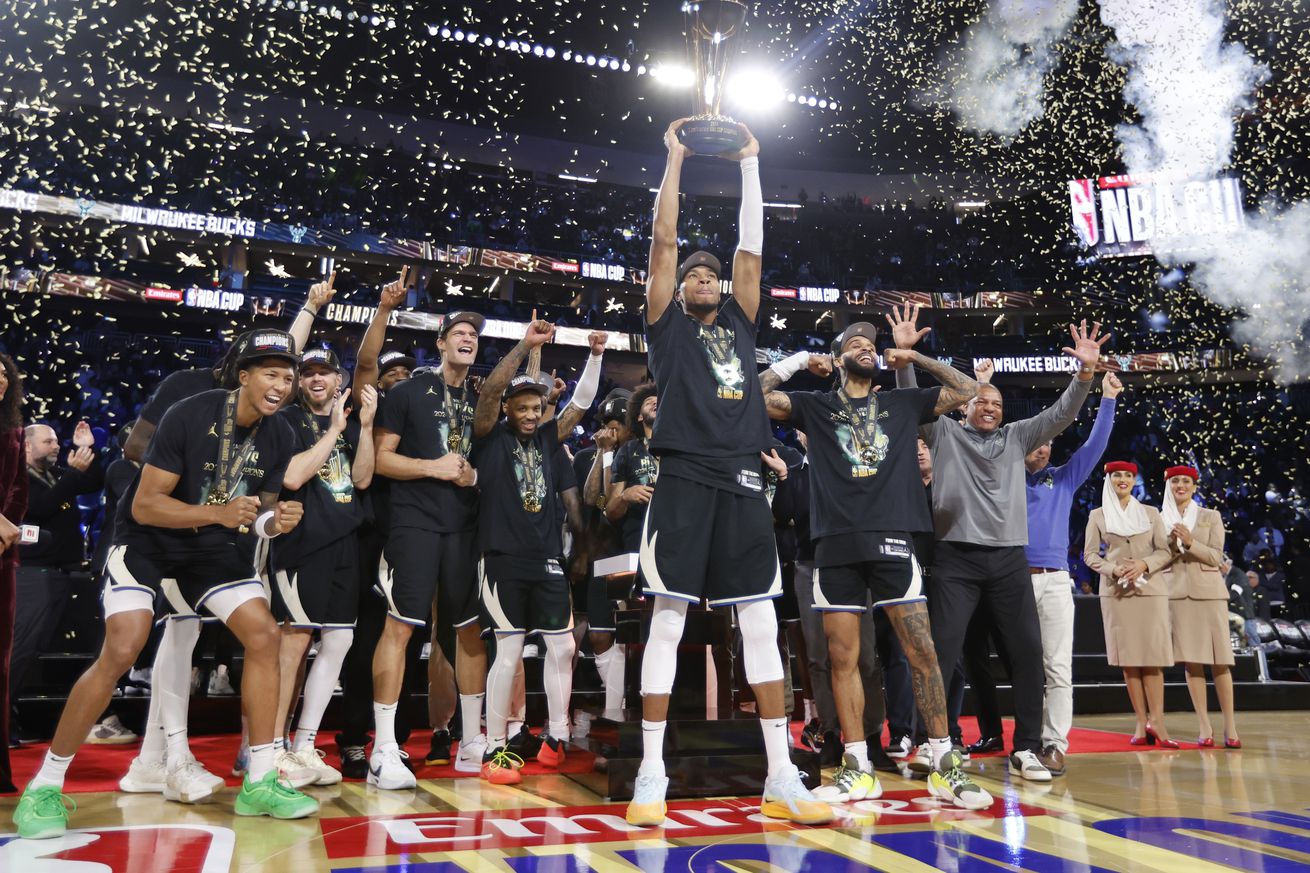 Milwaukee Bucks v Oklahoma City Thunder: Championship - Emirates NBA Cup 2024