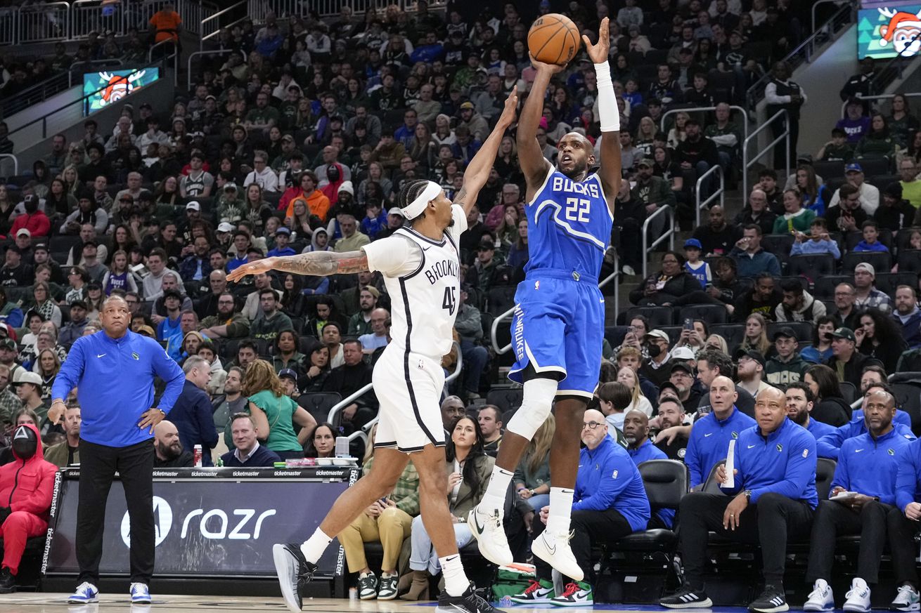 NBA: Brooklyn Nets at Milwaukee Bucks