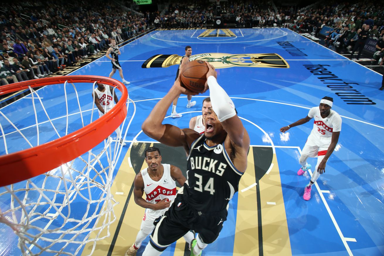 Toronto Raptors v Milwaukee Bucks - Emirates NBA Cup