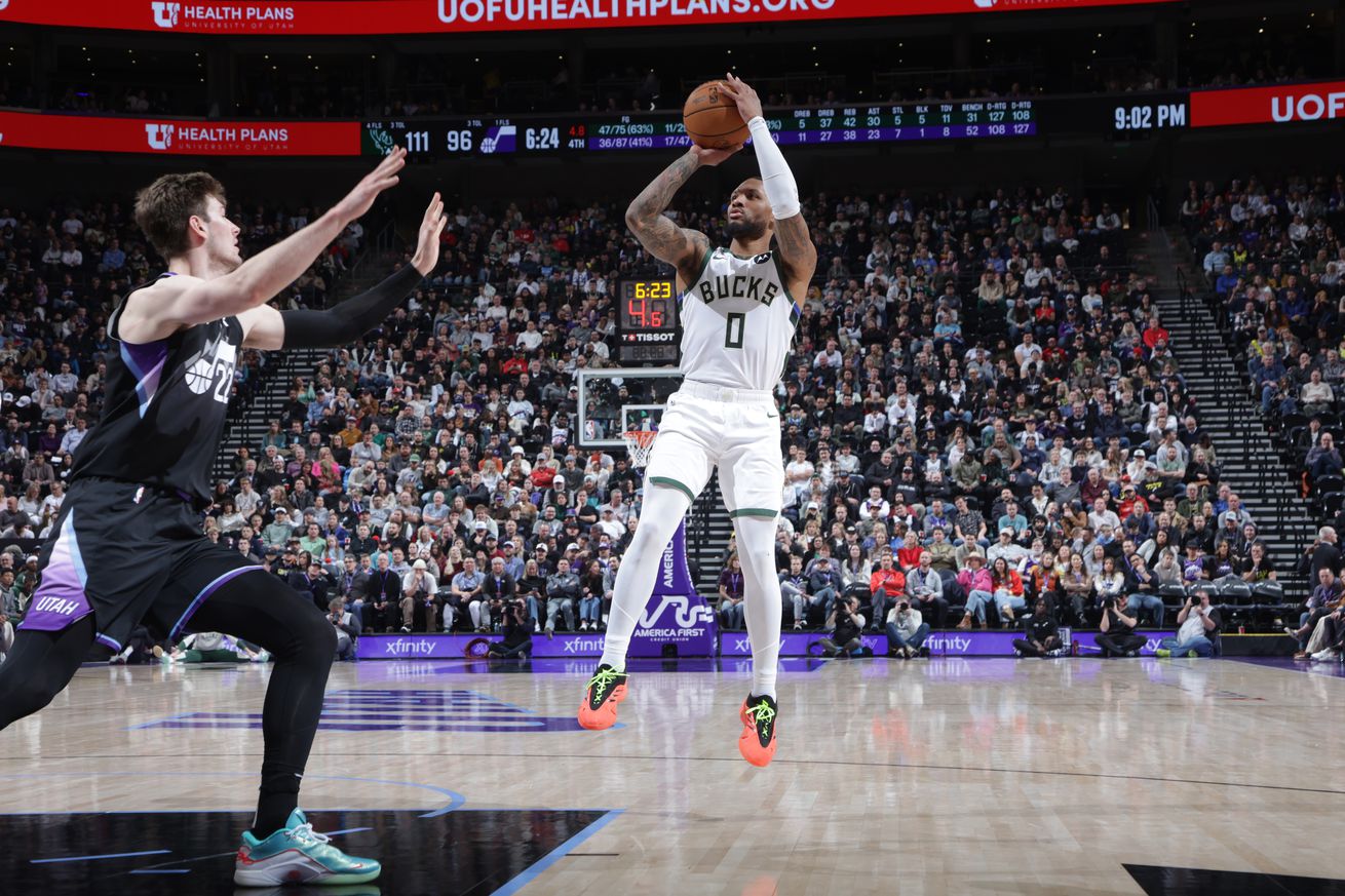 Milwaukee Bucks v Utah Jazz