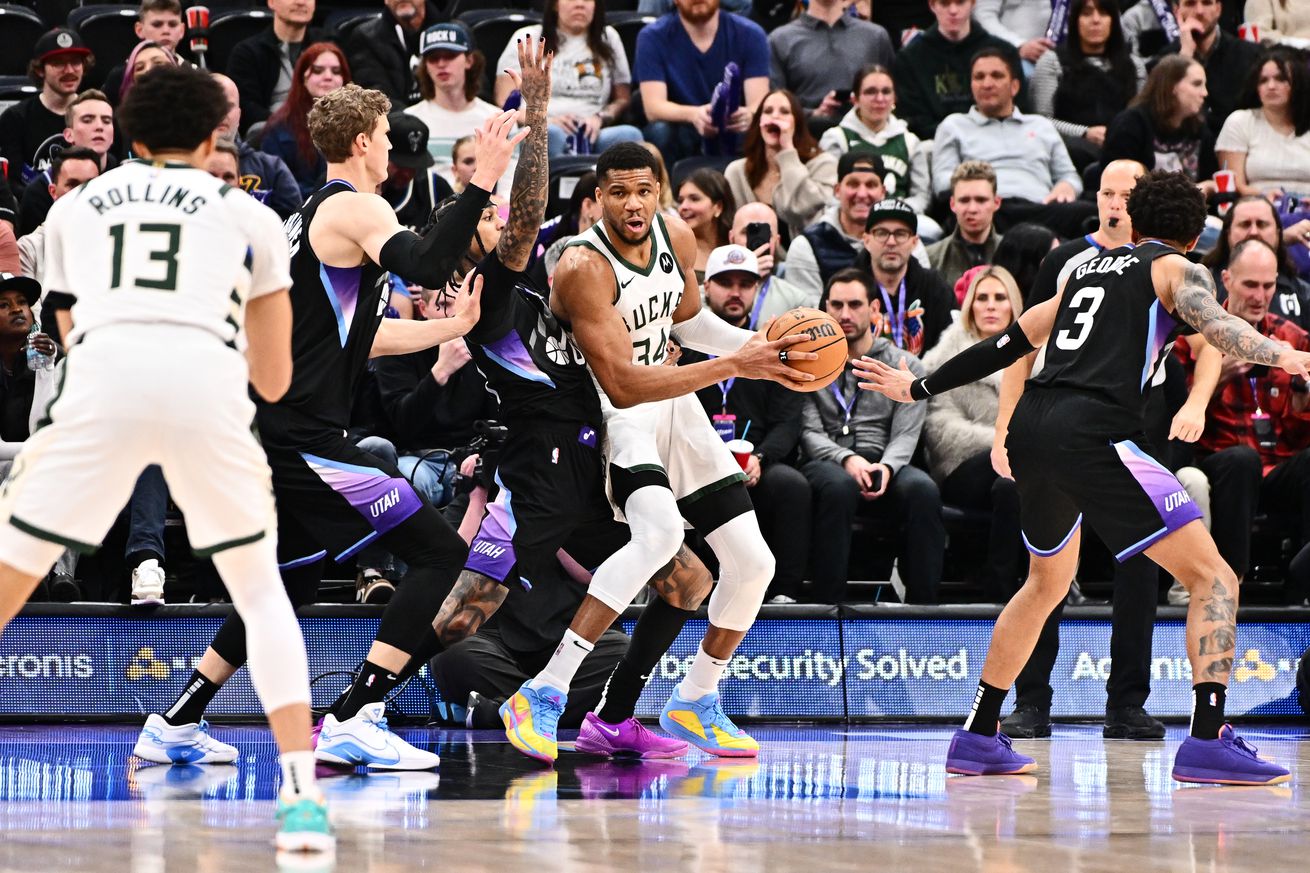Milwaukee Bucks v Utah Jazz