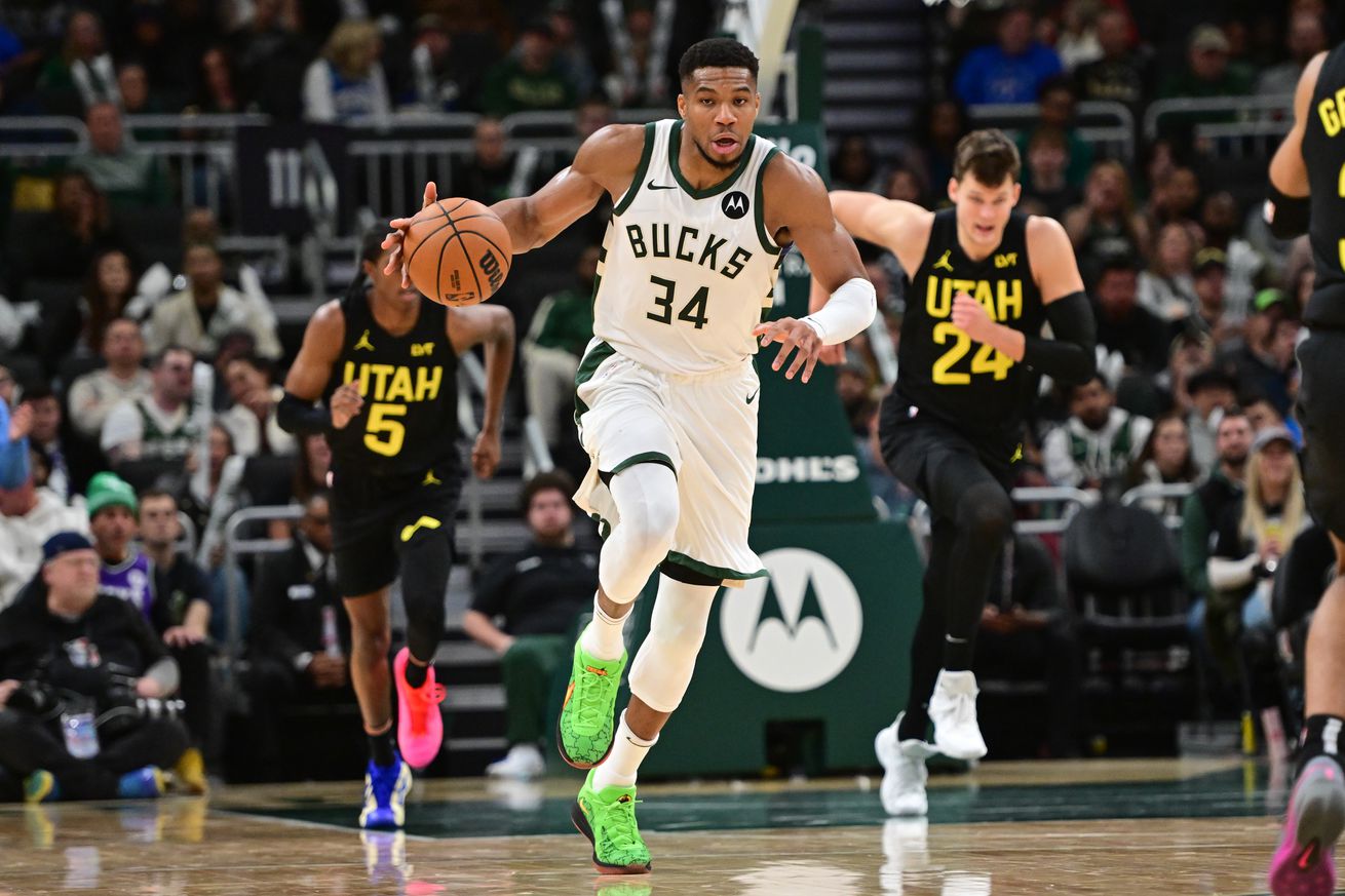 NBA: Utah Jazz at Milwaukee Bucks