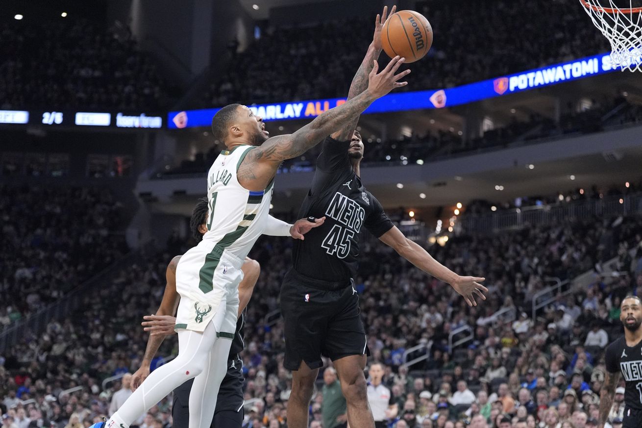 NBA: Brooklyn Nets at Milwaukee Bucks