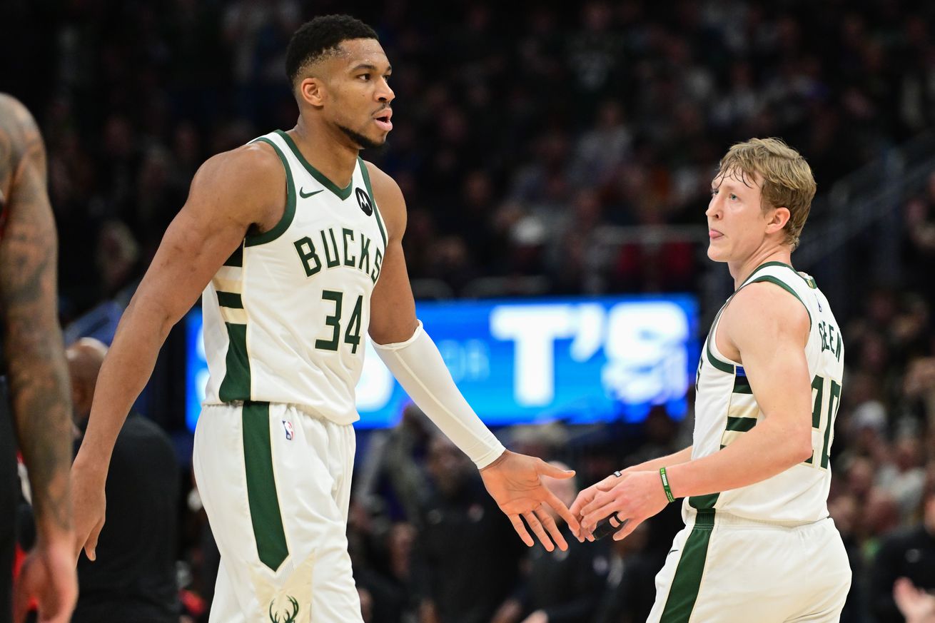 NBA: Portland Trail Blazers at Milwaukee Bucks