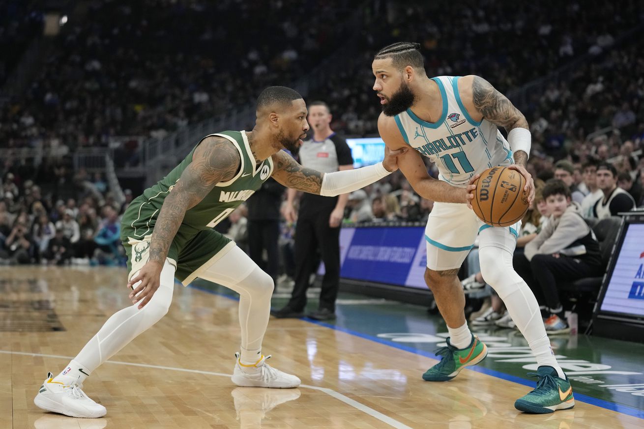 Charlotte Hornets v Milwaukee Bucks