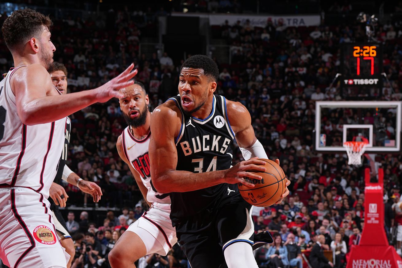 Milwaukee Bucks v Houston Rockets
