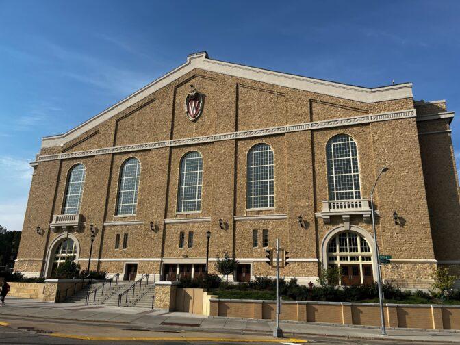 Badger Herald archival photo of the Field House. September 21, 2023. 