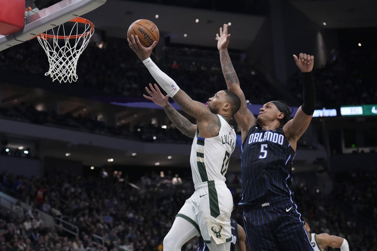 NBA: Orlando Magic at Milwaukee Bucks