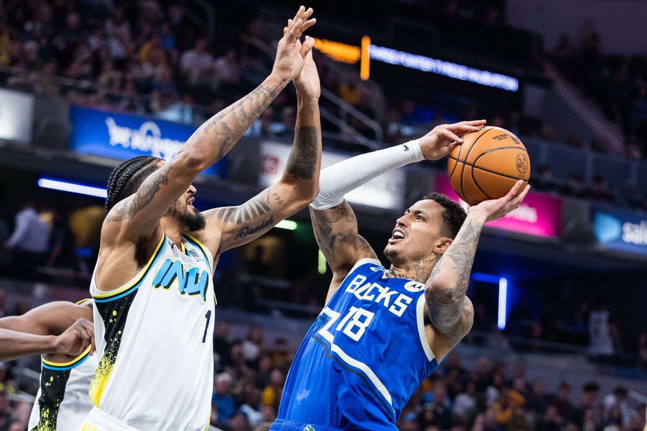 NBA: Milwaukee Bucks at Indiana Pacers