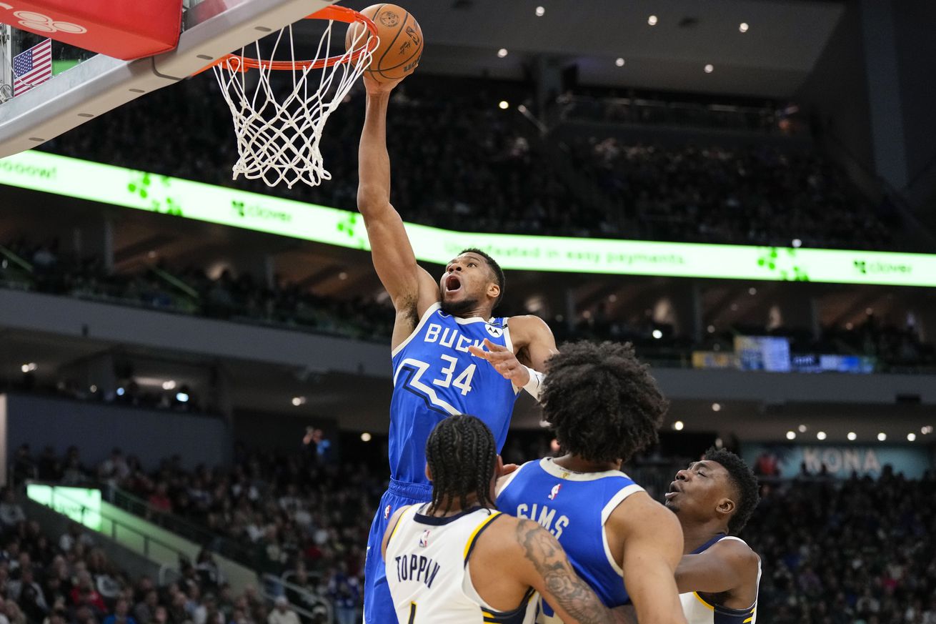 NBA: Indiana Pacers at Milwaukee Bucks