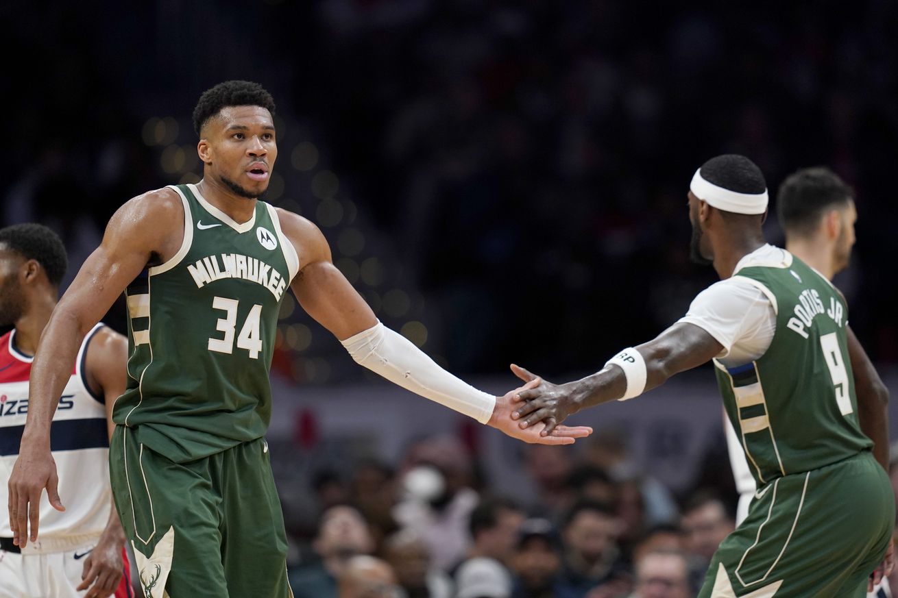 Milwaukee Bucks v Washington Wizards