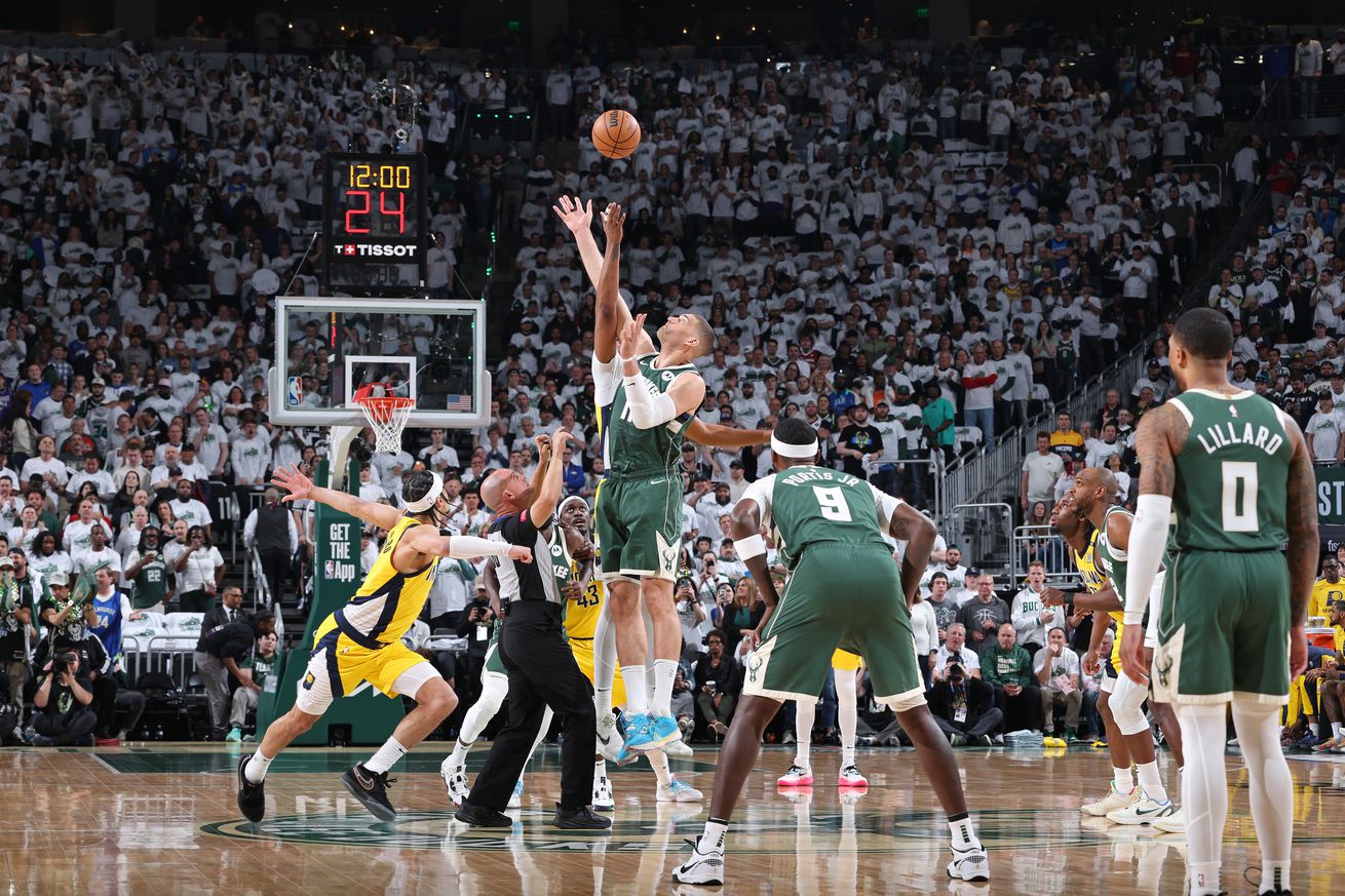 2024 NBA Playoffs - Indiana Pacers v Milwaukee Bucks