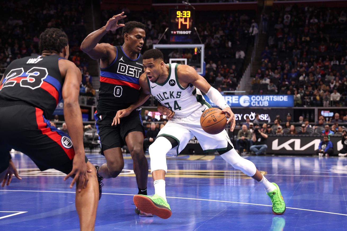 Milwaukee Bucks v Detroit Pistons - Emirates NBA Cup