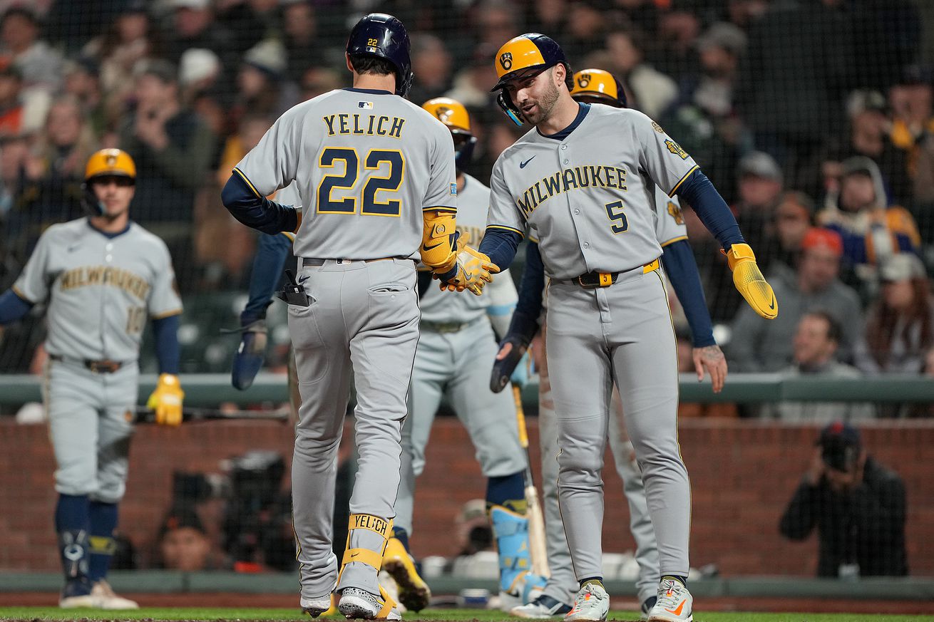 Milwaukee Brewers v San Francisco Giants
