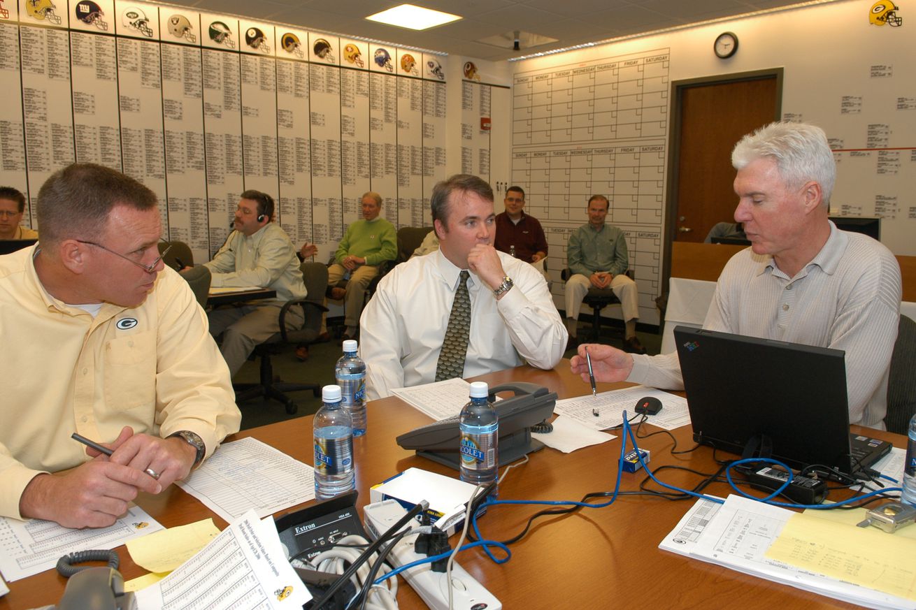 NFL Draft - Green Bay Packers War Room - April 29, 2006