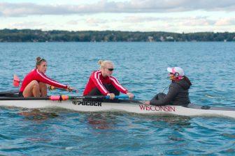 The Badger Herald archival photo of the University of Wisconsin Women's Rowing team. September 30, 2018. 
