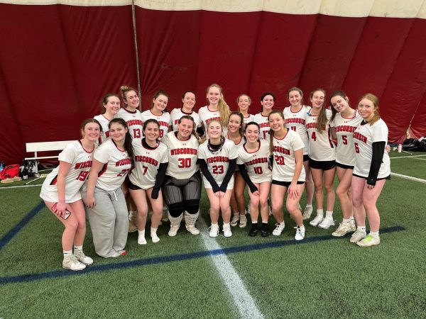 UW women's lacrosse club team. April 6, 2025.