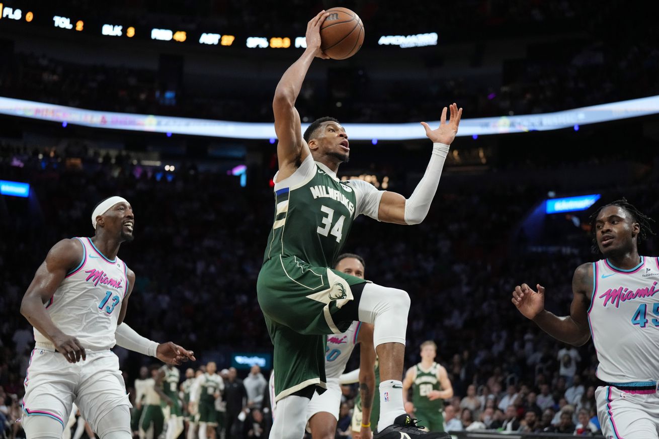 NBA: Milwaukee Bucks at Miami Heat