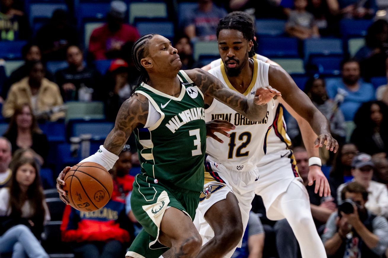 NBA: Milwaukee Bucks at New Orleans Pelicans