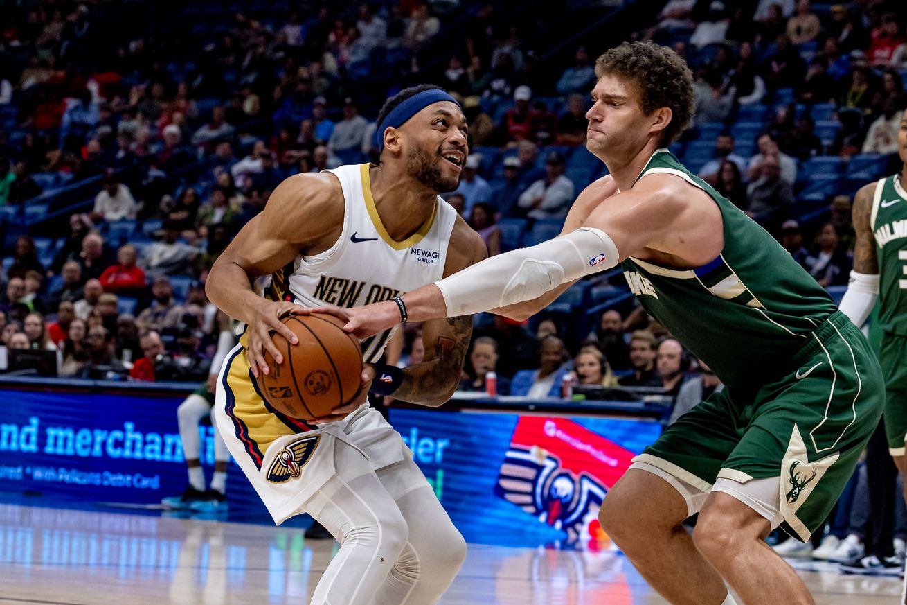 NBA: Milwaukee Bucks at New Orleans Pelicans