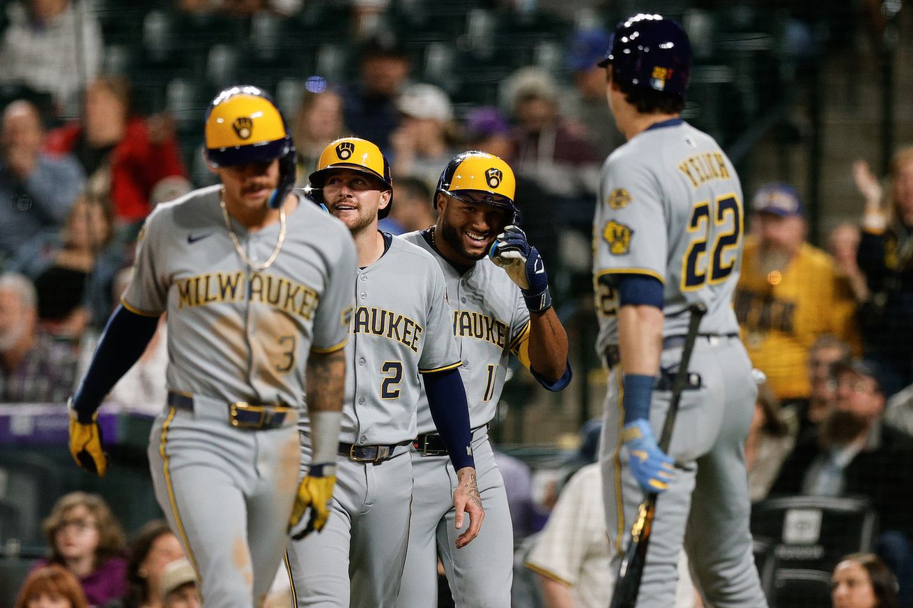 MLB: Milwaukee Brewers at Colorado Rockies