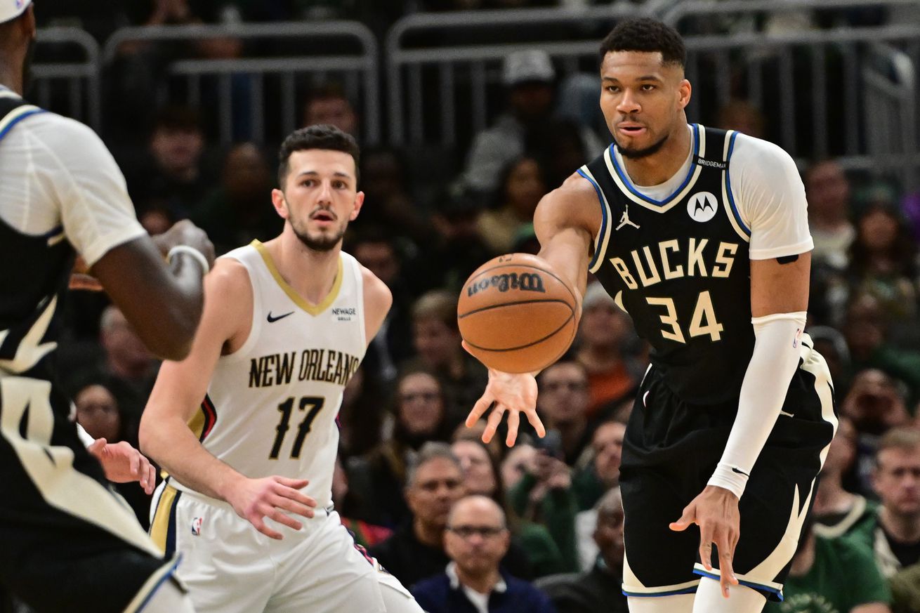 NBA: New Orleans Pelicans at Milwaukee Bucks