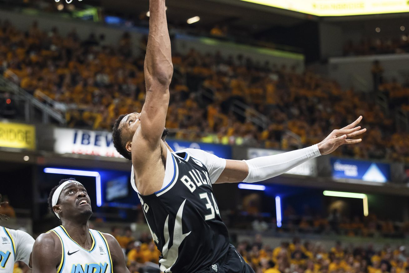NBA: Playoffs-Milwaukee Bucks at Indiana Pacers