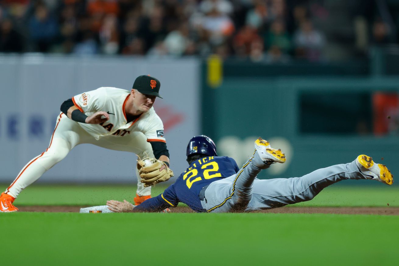 MLB: Milwaukee Brewers at San Francisco Giants