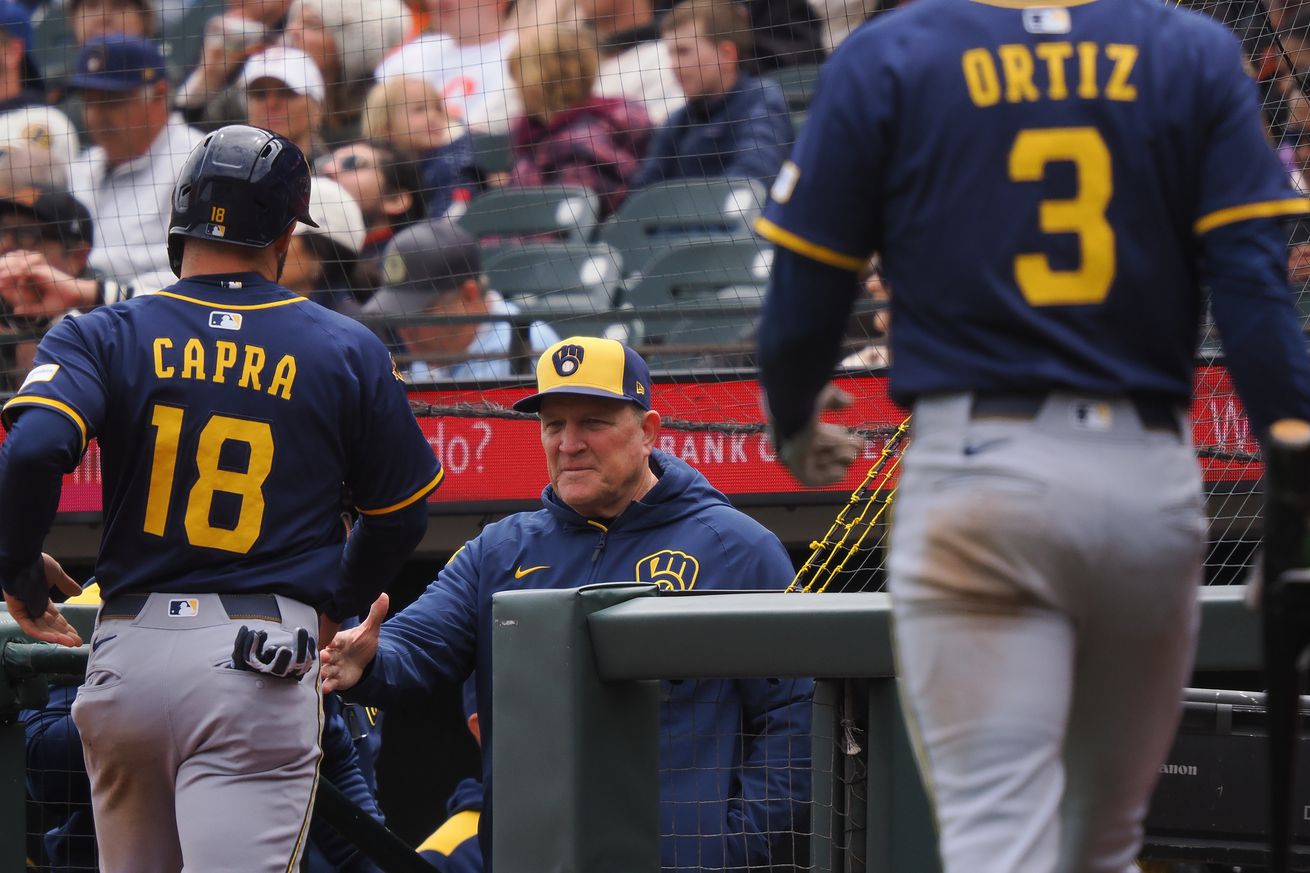 MLB: Milwaukee Brewers at San Francisco Giants