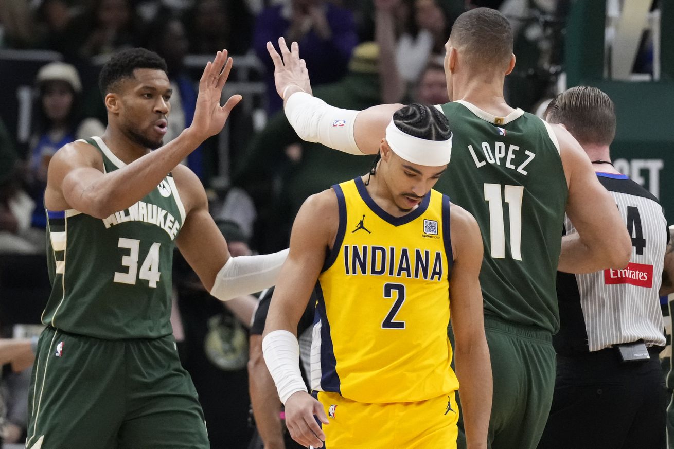 NBA: Playoffs-Indiana Pacers at Milwaukee Bucks