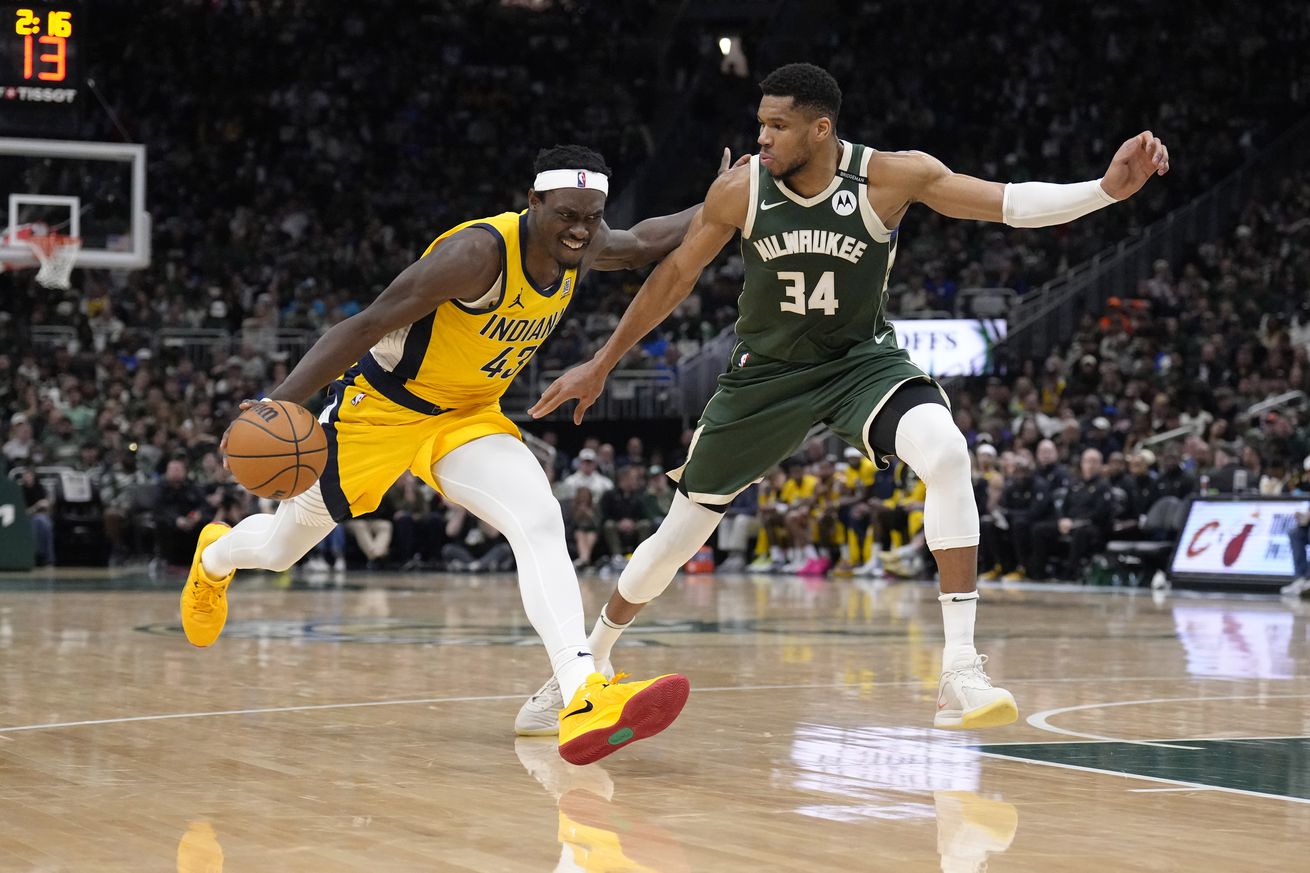 NBA: Playoffs-Indiana Pacers at Milwaukee Bucks