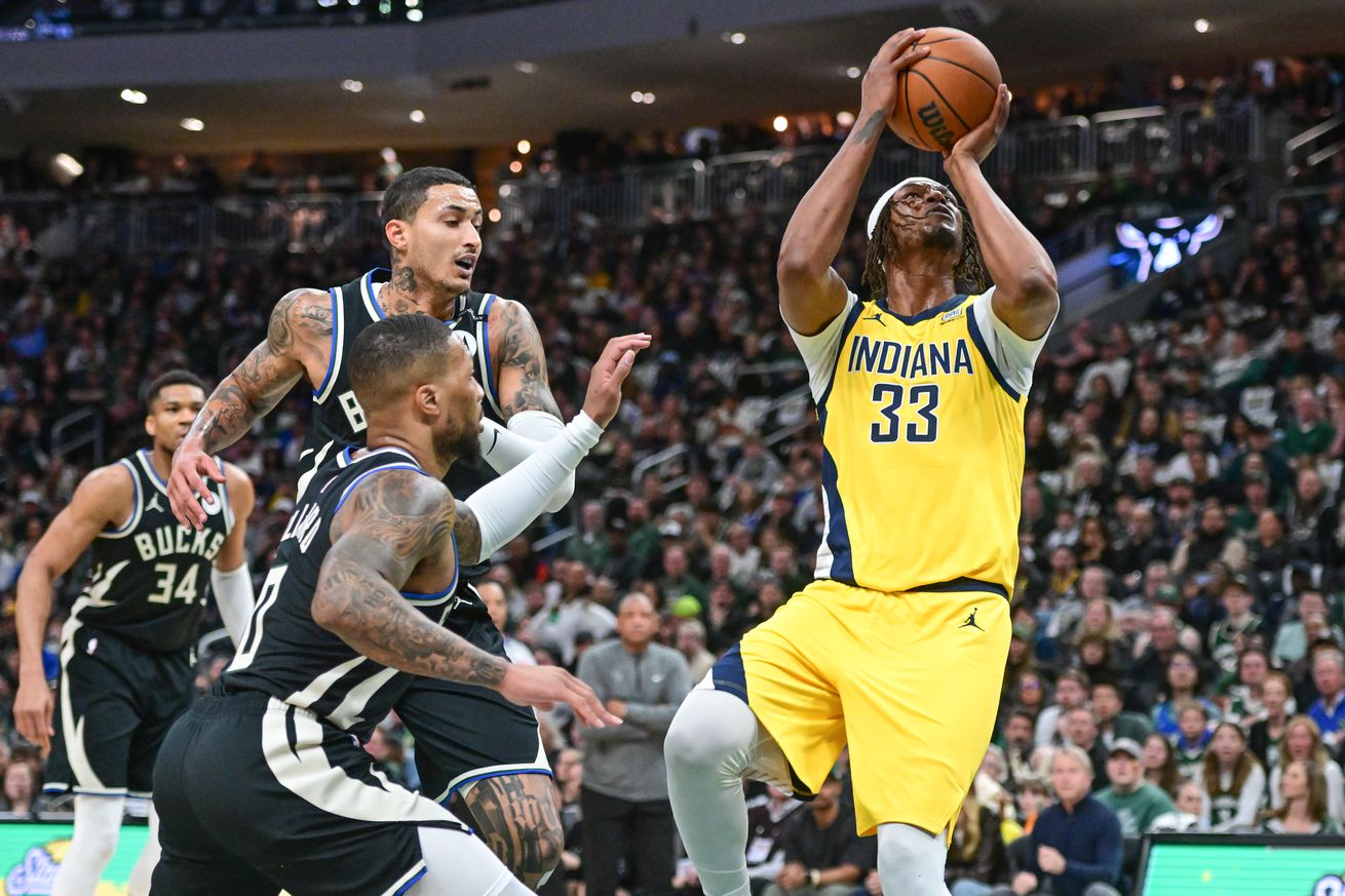 NBA: Playoffs-Indiana Pacers at Milwaukee Bucks