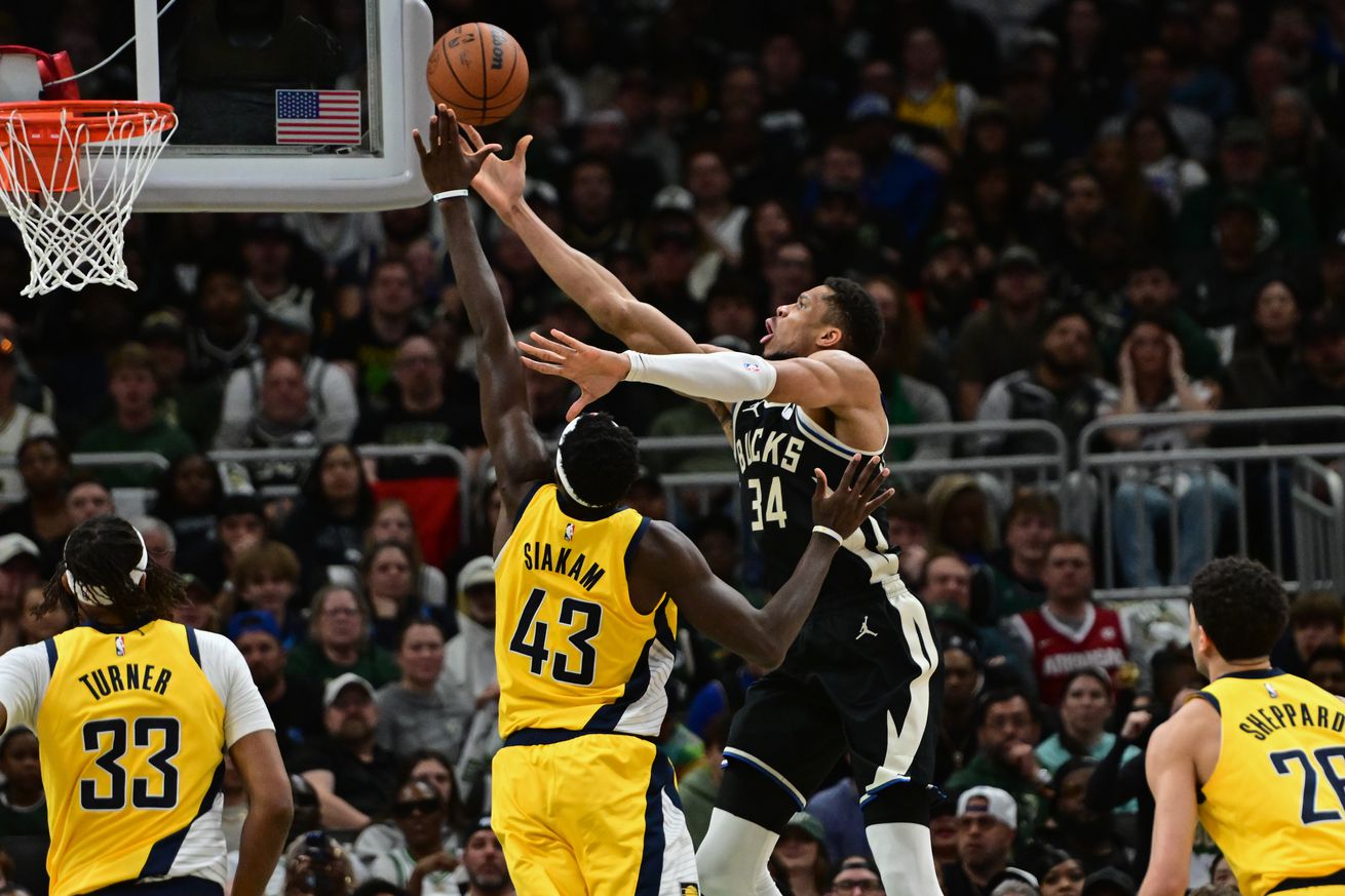 NBA: Playoffs-Indiana Pacers at Milwaukee Bucks