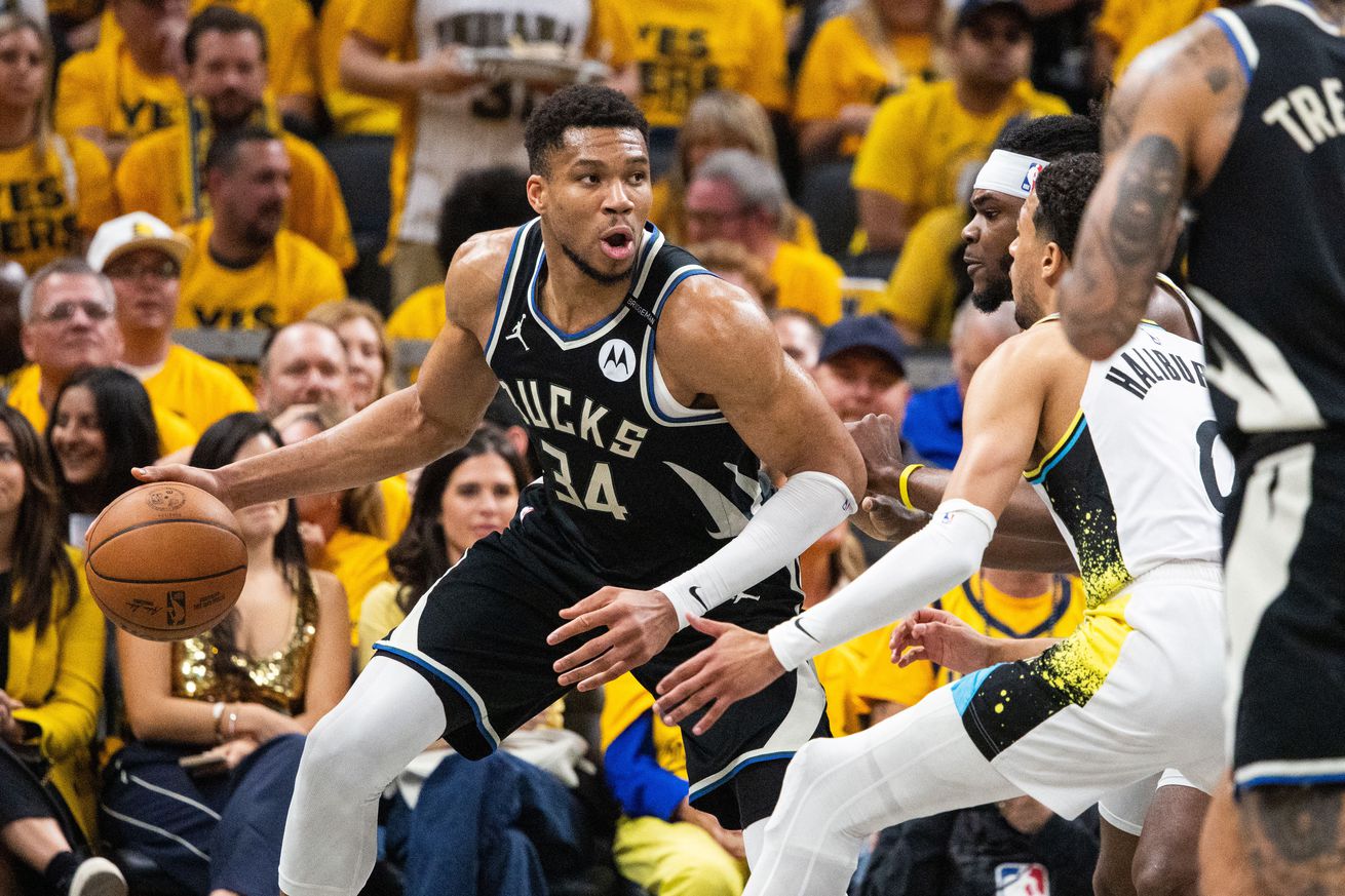 NBA: Playoffs-Milwaukee Bucks at Indiana Pacers