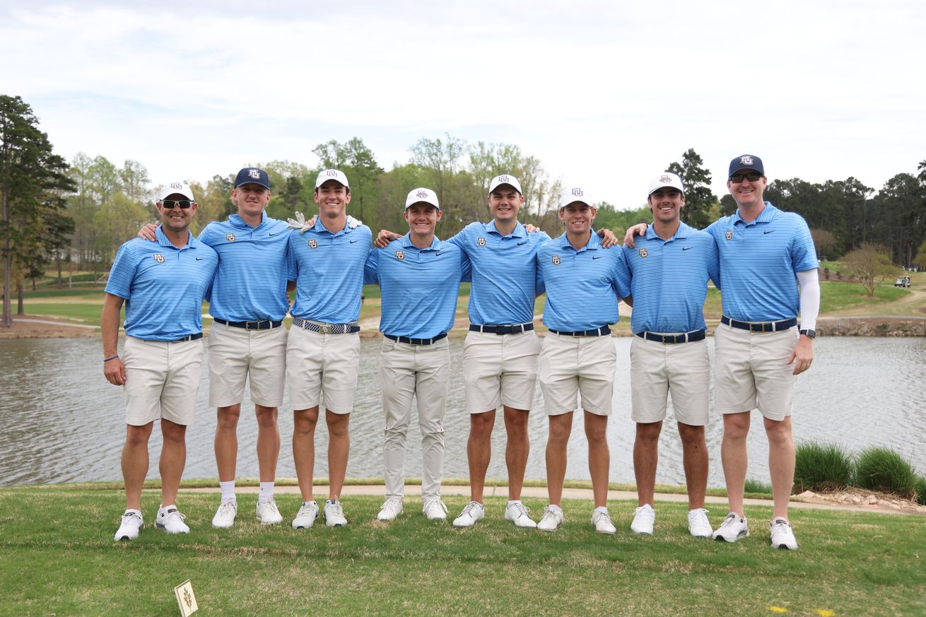 Marquette men’s golf at the Irish Creek Collegiate.