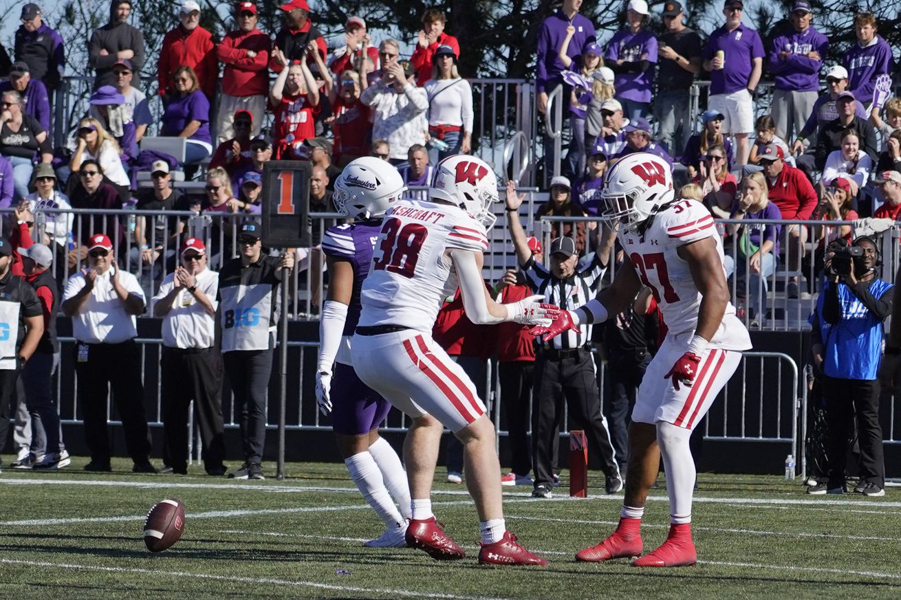 NCAA Football: Wisconsin at Northwestern