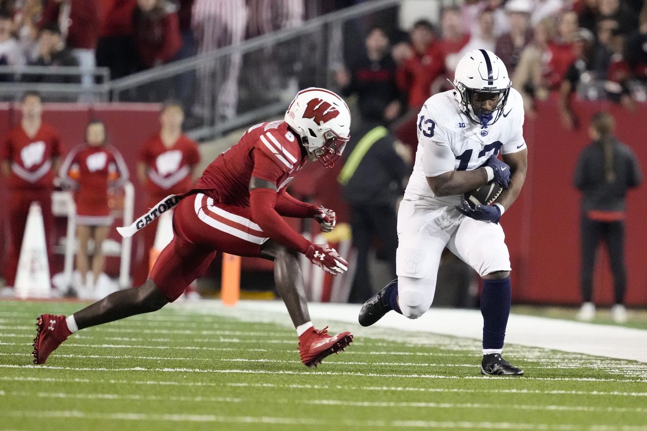 NCAA Football: Penn State at Wisconsin