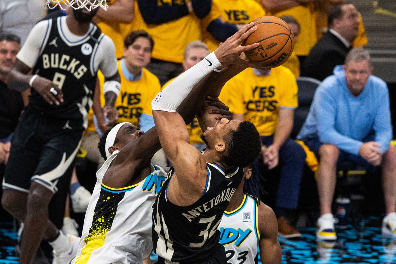 NBA: Playoffs-Milwaukee Bucks at Indiana Pacers