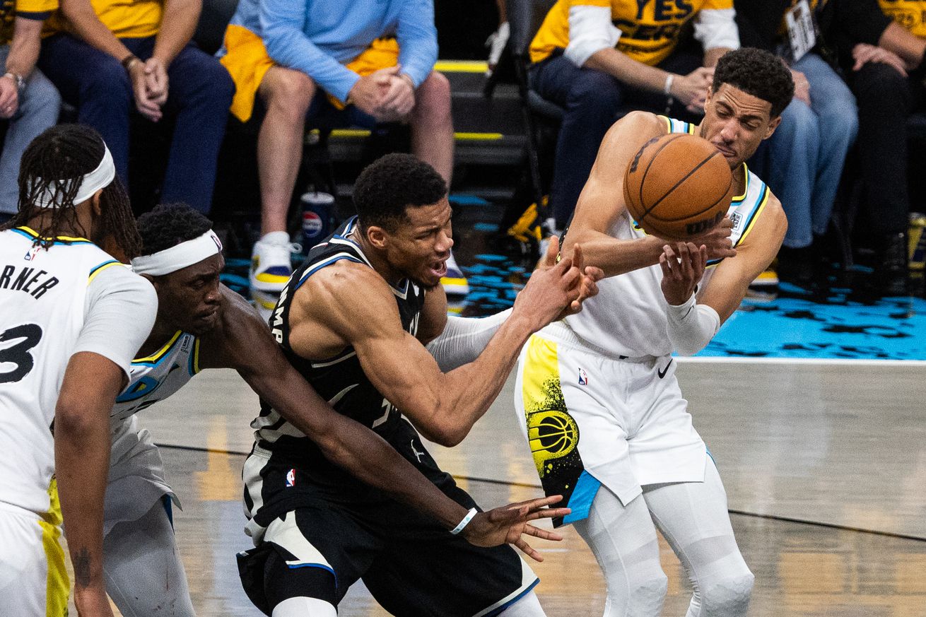 NBA: Playoffs-Milwaukee Bucks at Indiana Pacers