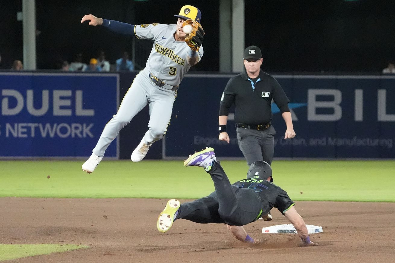 MLB: Milwaukee Brewers at Tampa Bay Rays